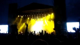 Slayer live - Mandatory suicide psychopathy red altar of sacrifice jesus saves Warsaw 01.06.12