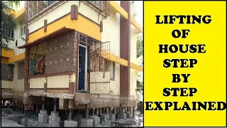 Lifting of House Step By Step Explained
