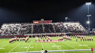 Massillon Tiger Swing Band week 8 Halftime show 2023