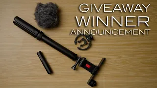 Announcement of winner of Mirfak Vlogging Kit Giveaway!