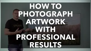 How to Photograph Artwork Professionally