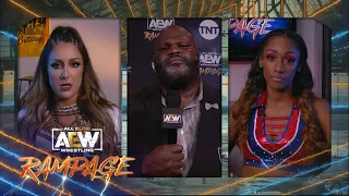 What Did the AEW Women's World Champion and Red Velvet Have to Say? | AEW Rampage, 8/13/21