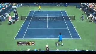 Feliciano López vs Juan Martín Del Potro 3R Cincinnati