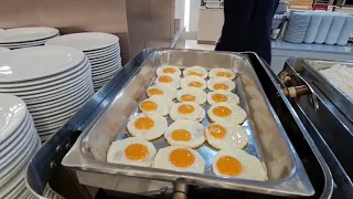 Bangkok Asia Hotel breakfast buffet / 曼谷亚洲酒店自助早餐/ โรงแรมเอเชียกรุงเทอาหารเช้า