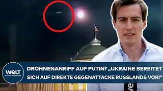PUTINS KRIEG: Drohnen-Angriff auf den Kreml? "Man bereitet sich auf Gegenattacke der Russlands vor"