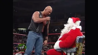 Stone Cold Steve Austin Gets Santa A Little Christmas Present OhOhOh O Hell Yeah WWE Raw