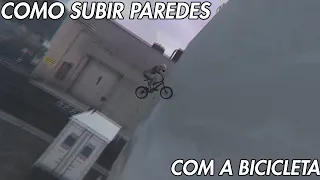 COMO SUBIR PAREDE DE BICICLETA NO GTA V