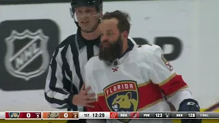 NHL Fight - Panthers @ Ducks - Gudas vs Deslauriers - 18/03/20212