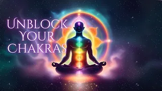 Unblock All Chakras And Manifest Positive Energy 🦋🧘🏼‍♀️||Chakra Balancing And Healing Meditation