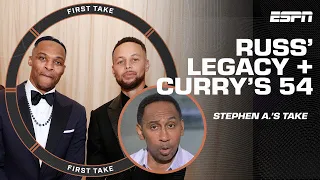 Stephen A. on Westbrook's legacy & Curry's 54 PTS at MSG in 2013 🏀 | First Take YouTube Exclusive