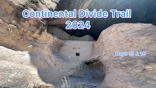 Days 15 & 16. Continental Divide Trail 2024. Doc Cambells, Gila Cliff Dwellings and Gila River Alt.