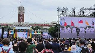 Taiwan President Lai Ching-te Inauguration with Jet Flyover