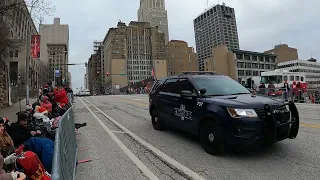 Chiefs Superbowl Parade Time lapse of crowd gathering