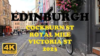 [4K] Why is Edinburgh a popular tourist destination?