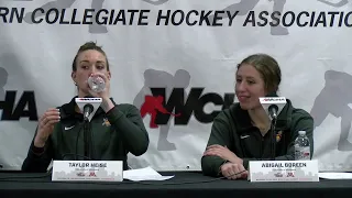 WCHA Championship: Minnesota Postgame Press Conference