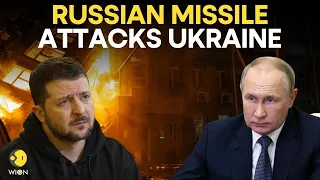 Firefighters tackle Kyiv blaze after Russian missile strike | Russia-Ukraine War LIVE | WION LIVE