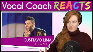 Vocal Coach reacts to Gusttavo Lima - Cem Mil (Ao Vivo)