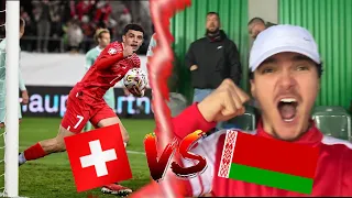 Schweiz vs. Belarus - Stadionvlog | DRAMA IN SCHLUSSPHASE + 6 TORE🤯😮 | EM-QUALIFIKATION | VLOG #33
