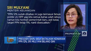 Presiden Baru Bisa Batalkan Kenaikan PPN12%, Sri Mulyani Bilang Ini