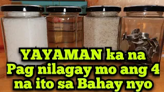 YAYAMAN Ka na sa  4 Pinaka na Maswerteng Bagay na ito | @dreamsmaster1818