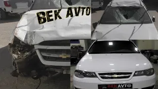 bek avto. Neksiya 2 avarya бек авто. Нексия 2 аваря