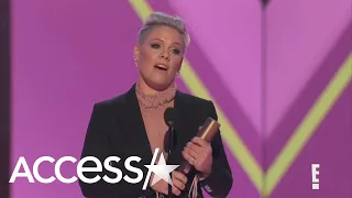 Pink Inspires Everyone With Passionate Speech: ‘I Don’t Care About Your Politics, I Care About Your