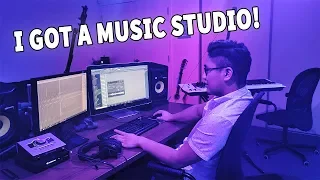 THE BIGGEST STEP IN MY MUSIC CAREER! MAKING A MUSIC STUDIO!