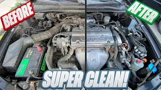 DEEP CLEANING THE DIRTIEST HONDA PRELUDE!