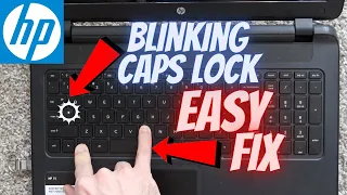 Hp Laptop No Display Caps Lock Blinking (FIXED) BIOS Recovery Reinstall with USB