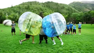 Greatest Game Ever Played–Zorb Soccer with Champion