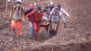 Rider crash ended up in the hospital Erzbergrodeo 2014