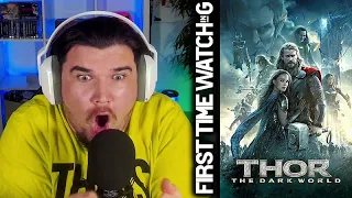 FIRST TIME WATCHING Thor: The Dark World Movie Reaction - LOKI IS AWESOME!!!!!!