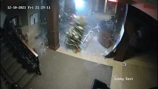 Security Footage Shows Tornado Destroying Lobby of Kentucky Bank