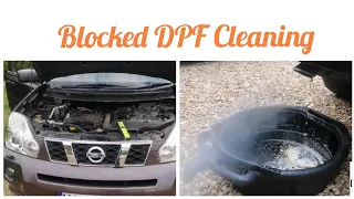 Nissan X Trail 2.0 DCI DPF Blocked Full. Cleaning & Restore Power