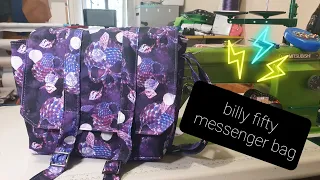 Billy Fifty Messenger Bag sewing tutorial