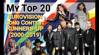 My Top 20 Eurovision Runners-Up (2000-2019)