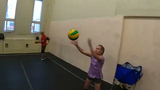 Волейбол от первого лица (тренировка 07.08.2023)