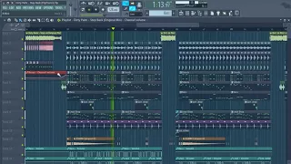 Dirty Palm - Step Back FL Studio Remake (Free FLP)