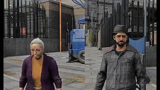 Watch Dogs Legion - 80 years old vs 30 years old ( Parkour, stealth gameplay, combat)