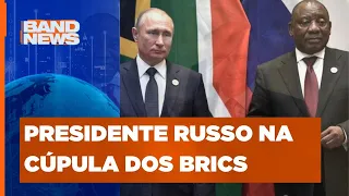 "Prender Putin seria declaração de guerra à Rússia", diz pres. da África do Sul | BandNews TV