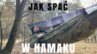 Jak komfortowo spać w hamaku?