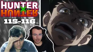 GON LEFT US SPEECHLESS | Hunter x Hunter Episode 115 + 116 Reaction | Big Body & Bok