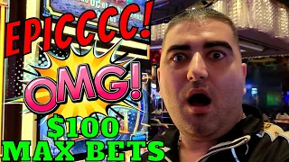 OMG This Was Dream Comeback With EPIC JACKPOTS At $100 MAX BETS