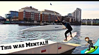 WakeSurfing at a CablePark - Challenge