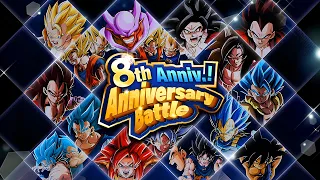 🔴 8TH ANNIVERSARY! ANNIVERSARY BATTLE ALL MISSIONS DONE! SAND LAND COLLAB! | (DBZ: Dokkan Battle)