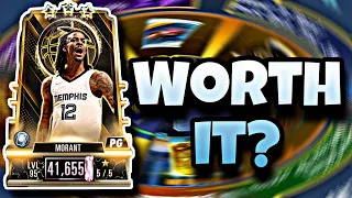 FREE JA MORANT COURTSIDE PINK DIAMOND REVIEW/GAMEPLAY! NBA 2K MOBILE SEASON 4!