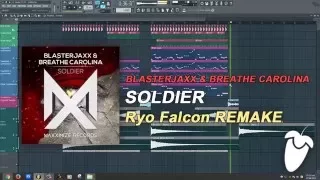 Blasterjaxx & Breathe Carolina - Soldier (Original Mix) (FL Studio Remake + FLP)