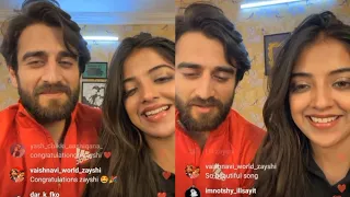 Khushi Dubey & Zaynibadkhan's live chat 7/03/2024 ❤ Tere Bin