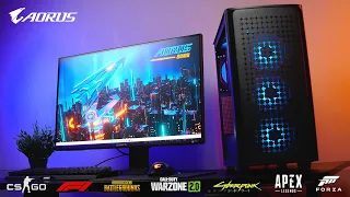 110K RYZEN 7 7700X Gaming PC Build feat. X670E AORUS Master Tested in 8 Games 1440 Ultra Settings