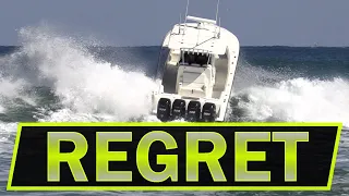 CAPTAIN DOES NOT REGRET SMASHING OUTSIDE BAR IN SEAVEE | ROUGH INLET | Boats at Jupiter Inlet